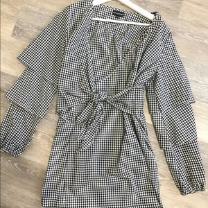 Pretty little thing gingham dress